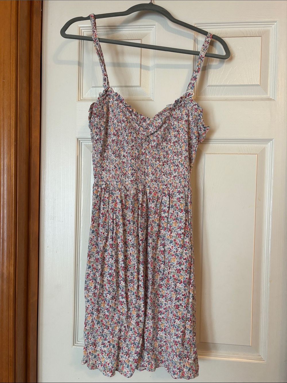 Floral Smocked Sundress - Pink Multicolor